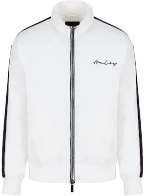 Armani Exchange White Zip Jacket with AE Logo Print 6RZBL6-ZN2UZ-11116 Buy Armani Exchange White Zip Jacket with AE Logo Print 6RZBL6-ZN2UZ-11116