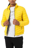 Armani Exchange Yellow Solid Stand Collar Zip-Up Jacket 8NZB52-ZNW3Z-4623 Armani Exchange Yellow Solid Stand Collar Zip-Up Jacket 8NZB52-ZNW3Z-4623