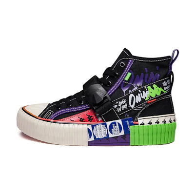 Kappa Artist Collab High-Top Canvas 'Black'