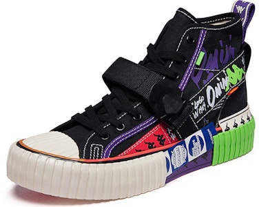 Kappa艺术家联名高帮帆布鞋'黑色' K09Y5VS96-990 Order Kappa艺术家联名高帮帆布鞋'黑色' K09Y5VS96-990