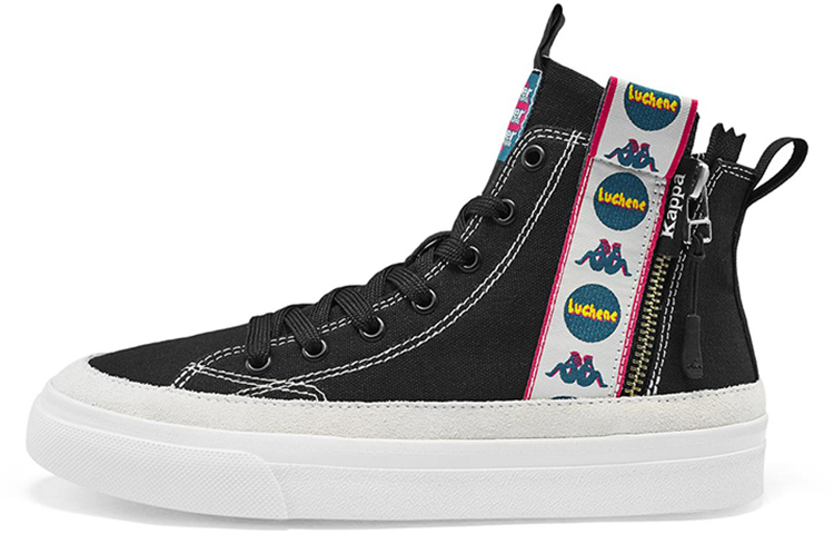 Kappa Artist Collab High-Top Canvas Sneaker 'Black'