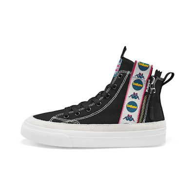 Kappa Artist Collab High-Top Canvas Sneaker 'Black'