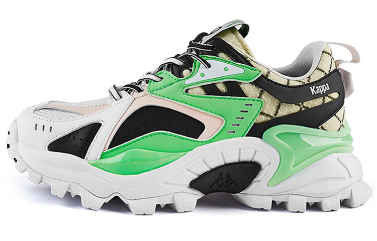 Buy Kappa艺术联名复古款‘白绿’ K0AW5MM09D-133