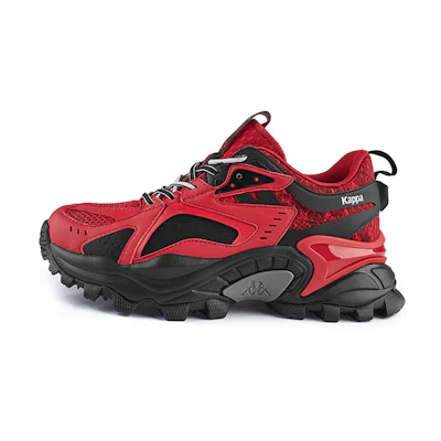 Kappa Artist Collaboration Retro 'Red Black Colorblock'