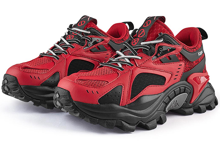 Kappa Artist Collaboration Retro 'Red Black Colorblock' 圖 3