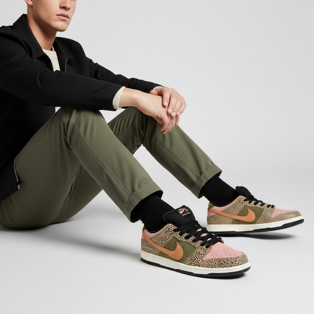 Order Arts-Rec联名Nike Dunk Low SB '卡其色' IH3211-200