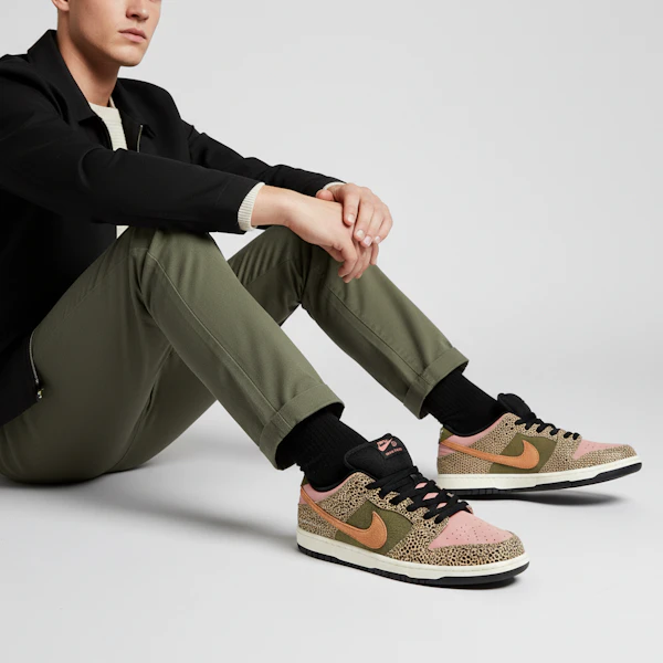 Arts-Rec x Nike Dunk Low SB 'Khaki' - Coklat Muda IH3211-200 Order Arts-Rec x Nike Dunk Low SB 'Khaki' - Coklat Muda IH3211-200
