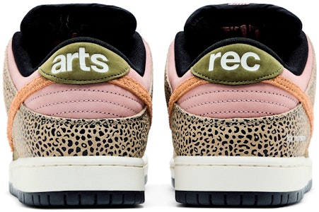 Arts-Rec x Nike Dunk Low SB 'Khaki' - Coklat Muda IH3211-200 Details for Arts-Rec x Nike Dunk Low SB 'Khaki' - Coklat Muda IH3211-200