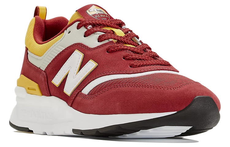 Lookbook AS Roma x New Balance 997H 'Rojo Amarillo' Sneakers CM997HRO