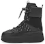 Buy Ash 'Black Knit Fashion Warm-Lined Chunky Mid-Calf Snow Boots' FW23-S-137990-001