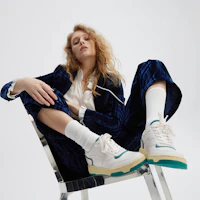 Sizing 亚什·布莱克 低帮皮革鞋‘拼色白色’ FW23-S-138289-001