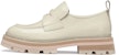 Ash Genial BIS Series Kasut Loafers Kulit Platform 'Kuning Cerah' SS23-M-137012-002