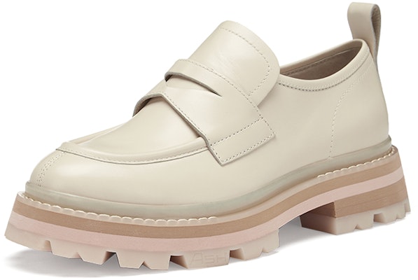 Ash Genial BIS Series Kasut Loafers Kulit Platform 'Kuning Cerah' SS23-M-137012-002 Order Ash Genial BIS Series Kasut Loafers Kulit Platform 'Kuning Cerah' SS23-M-137012-002