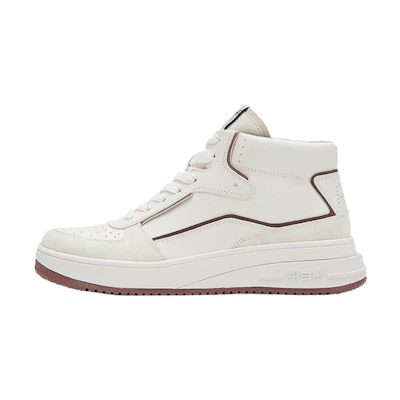 Ash High-Top Fashion Sneakers 'Peace White Mocha'