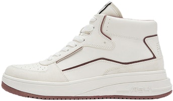 Ash High-Top Fashion Sneakers 'Peace White Mocha' FW21-ME-135757-002 Ash High-Top Fashion Sneakers 'Peace White Mocha' FW21-ME-135757-002