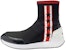 Ash Knit High-Top Runner 'Hitam Merah' FW18-ME-126376-001
