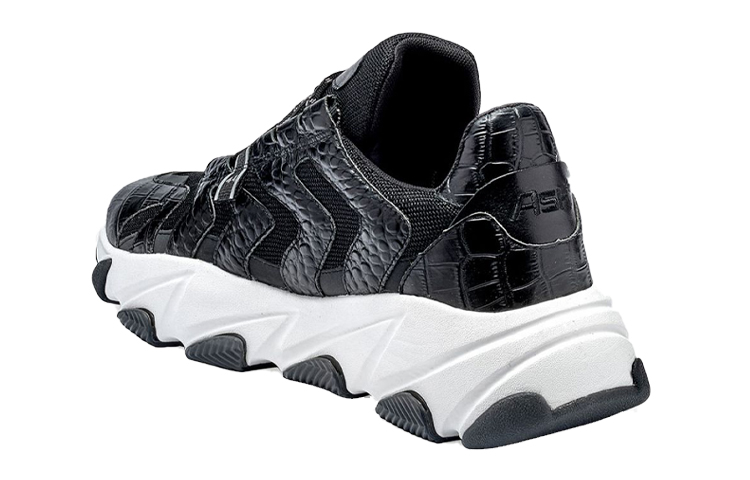 Ash Leather Low 'Black' 圖 3