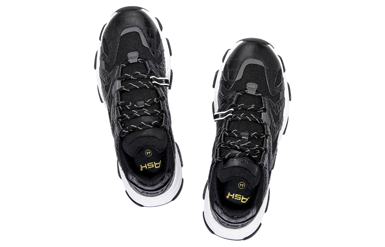 Ash Leather Low 'Black' 圖 4