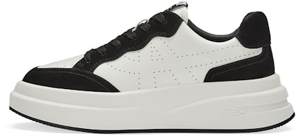 Ash Low-Top Platform Sneakers 'Black and White Leather' FW23-S-135982-004 Ash Low-Top Platform Sneakers 'Black and White Leather' FW23-S-135982-004