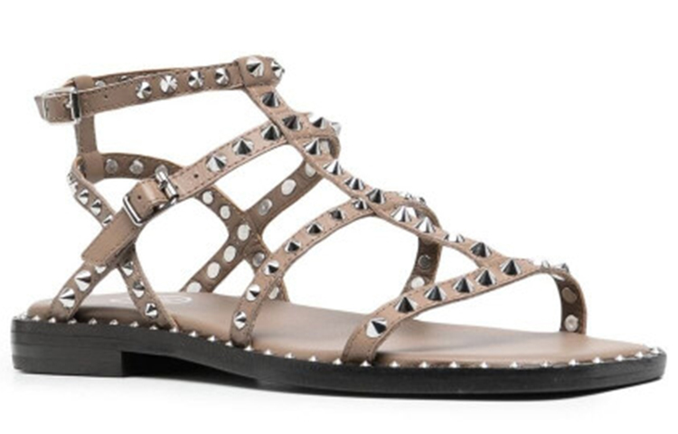 Ash Maeva 'Khaki Studded Cut-Out' 圖 2