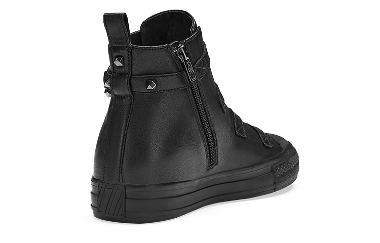 Ash Victim High Top 'Studded Distressed Black' 圖 4