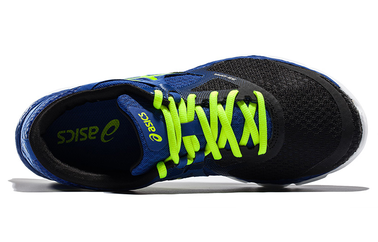 Lookbook アシックス 33-DFA 黒/青 T532N-6004