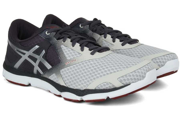 Lookbook アシックス 33-DFA グレー/ブラック/シルバー T532N-0293