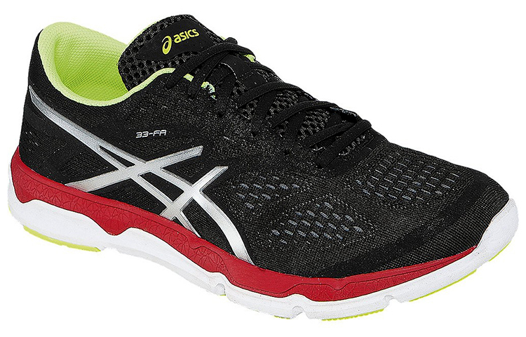 Lookbook 亚瑟士 33-FA 黑红银色 T533N-9907