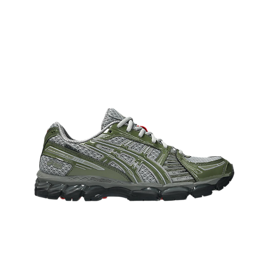 ASICS × UP THERE GEL-Kayano 12.1 Low-Top Running Shoes Grey Green Comfort 1203A869-021