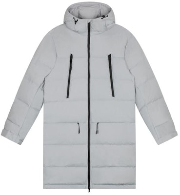 Asics Jaket Panjang Abu-Abu Tahan Air dengan Hoodie dan Down 2031D744-020 Buy Asics Jaket Panjang Abu-Abu Tahan Air dengan Hoodie dan Down 2031D744-020