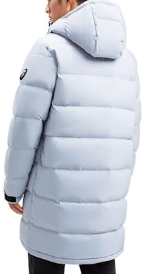 Asics Jaket Panjang Abu-Abu Tahan Air dengan Hoodie dan Down 2031D744-020 Shop Asics Jaket Panjang Abu-Abu Tahan Air dengan Hoodie dan Down 2031D744-020