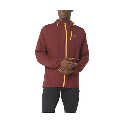 Asics Red Full-Zip Hoodie Jacket 2011C259-600