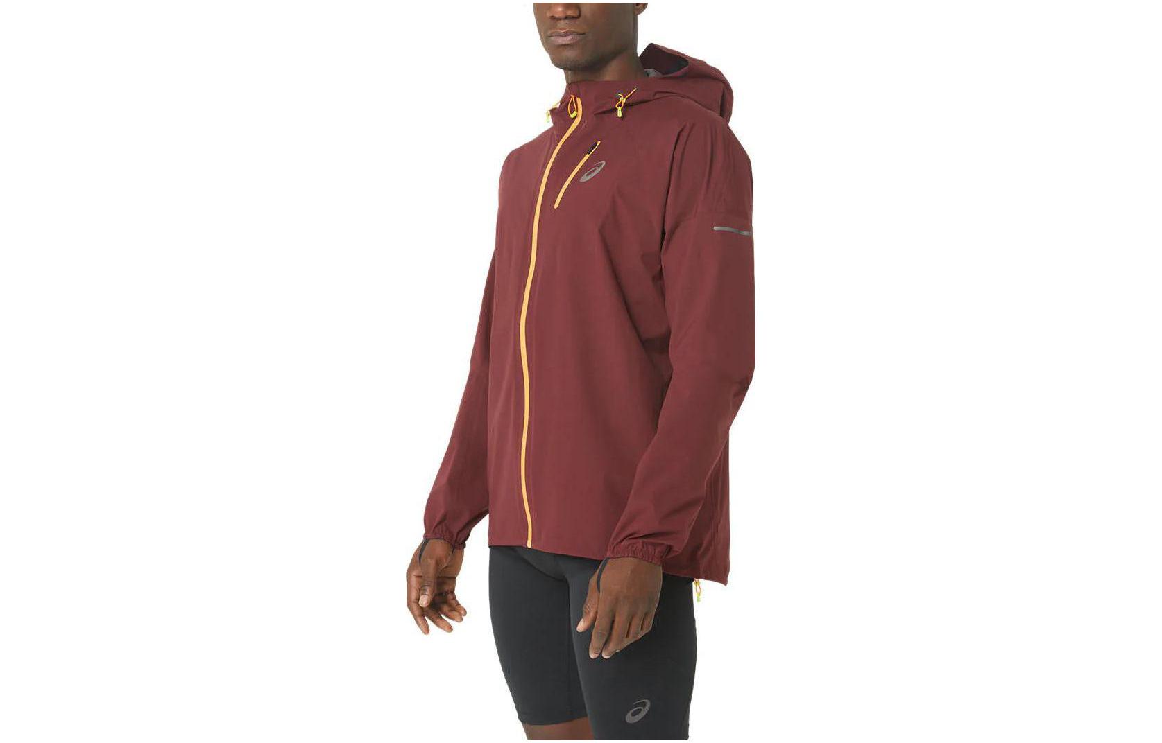 Shop Asics Jaket Hoodie Full-Zip Merah 2011C259-600