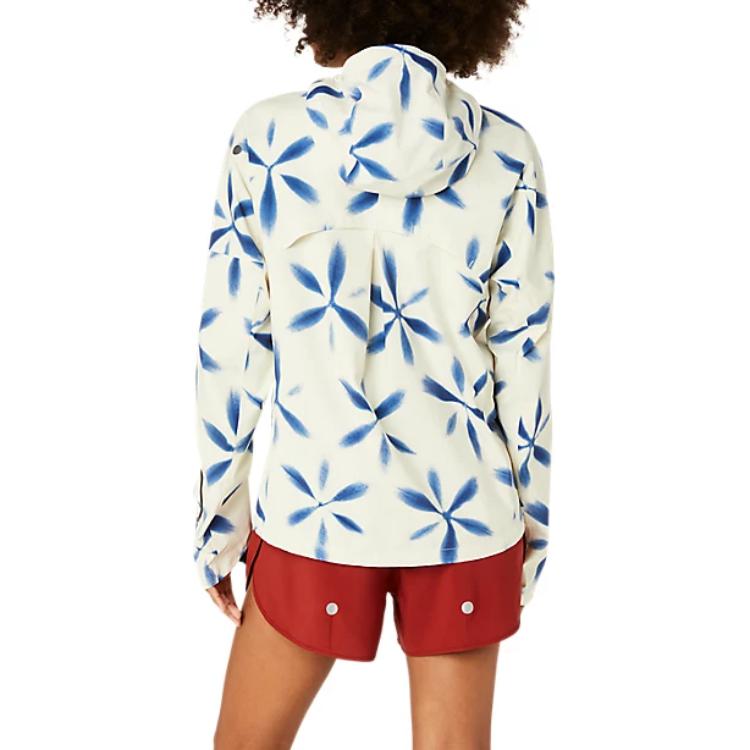 Lookbook Asics 防水透氣連帽外套 藍色 2012D095-200