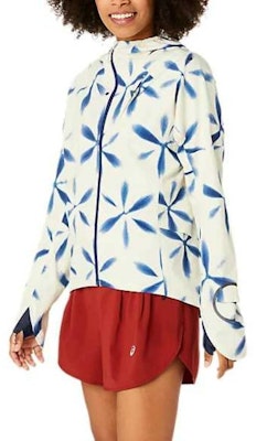 Asics 防水透氣連帽外套 藍色 2012D095-200 Shop Asics 防水透氣連帽外套 藍色 2012D095-200