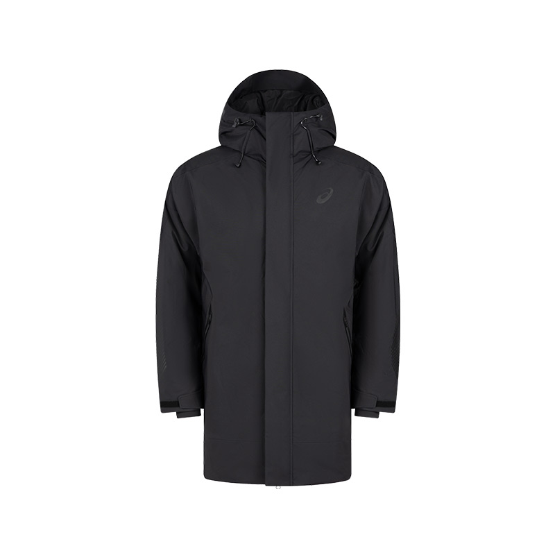 Order Asics Jaket Hitam Tahan Air Hoodie Bulu Angsa 2031E870-001