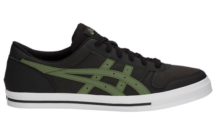 Order Asics Aaron 黑綠 休閒板鞋
