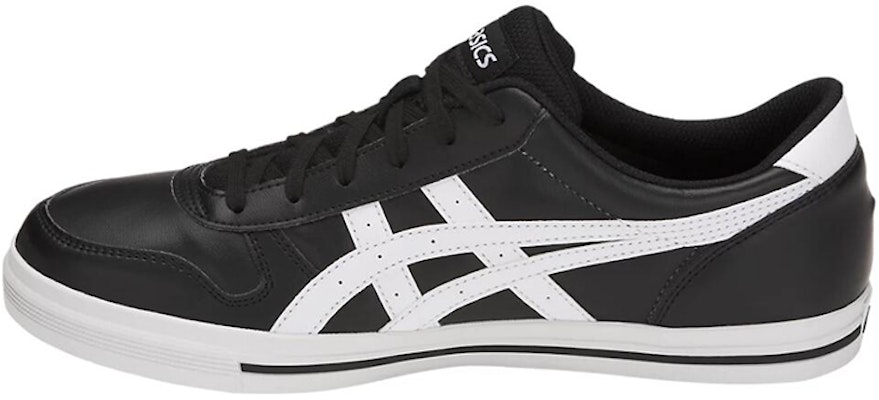 Asics Aaron 休閒 低筒 板鞋 男女款 白黑 Buy Asics Aaron 休閒 低筒 板鞋 男女款 白黑