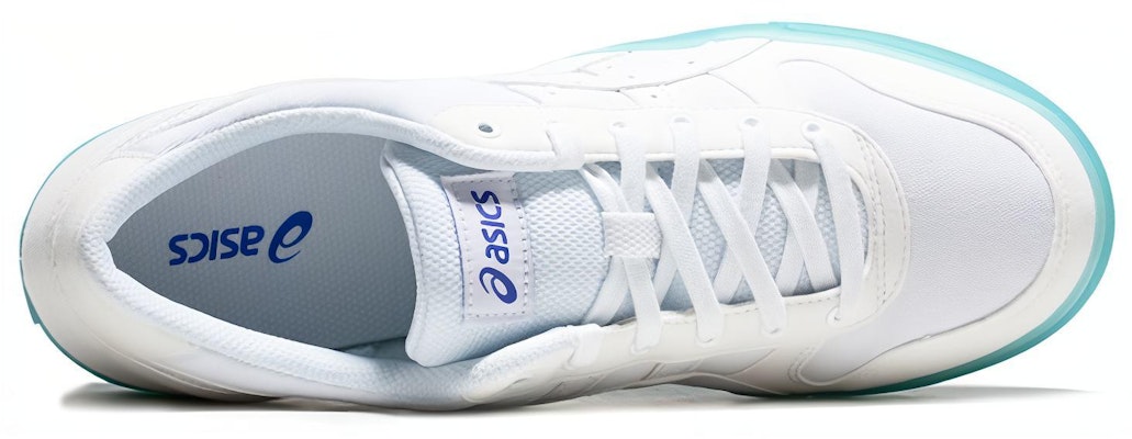 ASICS Aaron Jelly Sole Sepatu Kasual Retro Putih Biru 1201A014-100 Lookbook ASICS Aaron Jelly Sole Sepatu Kasual Retro Putih Biru 1201A014-100