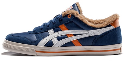 ASICS Aaron Low-Top Sneakers 'Dark Blue Orange White' H53XJ-5001 ASICS Aaron Low-Top Sneakers 'Dark Blue Orange White' H53XJ-5001