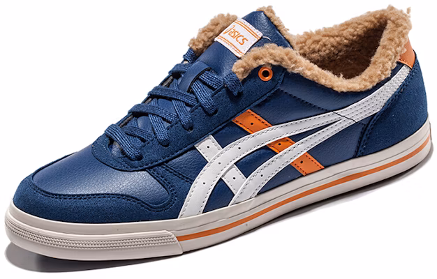 ASICS Aaron Sepatu Low-Top 'Biru Tua Oranye Putih' H53XJ-5001 Order ASICS Aaron Sepatu Low-Top 'Biru Tua Oranye Putih' H53XJ-5001