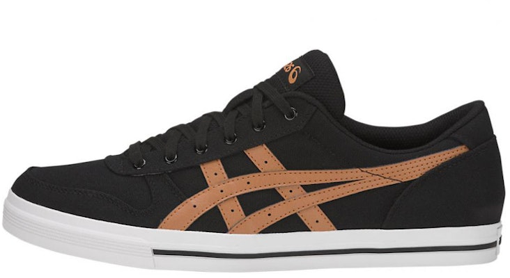 Asics Aaron 休閒 耐磨防滑 低筒 帆布鞋 男女款 黑橘 Buy Asics Aaron 休閒 耐磨防滑 低筒 帆布鞋 男女款 黑橘