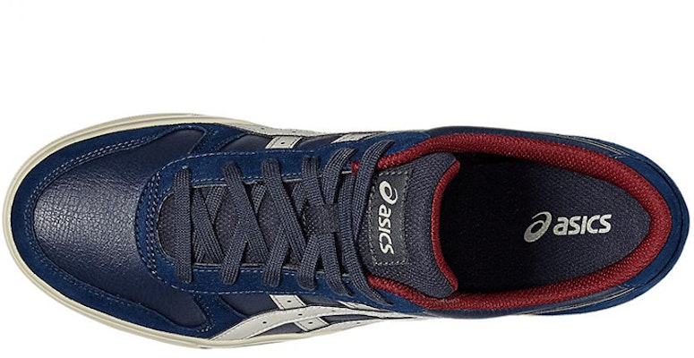 Asics Aaron 透氣輕便 低筒休閒板鞋 藍白 Order Asics Aaron 透氣輕便 低筒休閒板鞋 藍白