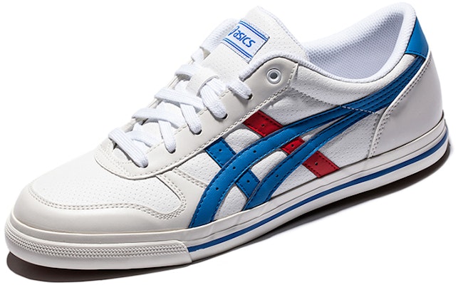 ASICS Unisex Aaron Sepatu Low-Top Putih/Biru H50XJ-0142 Order ASICS Unisex Aaron Sepatu Low-Top Putih/Biru H50XJ-0142