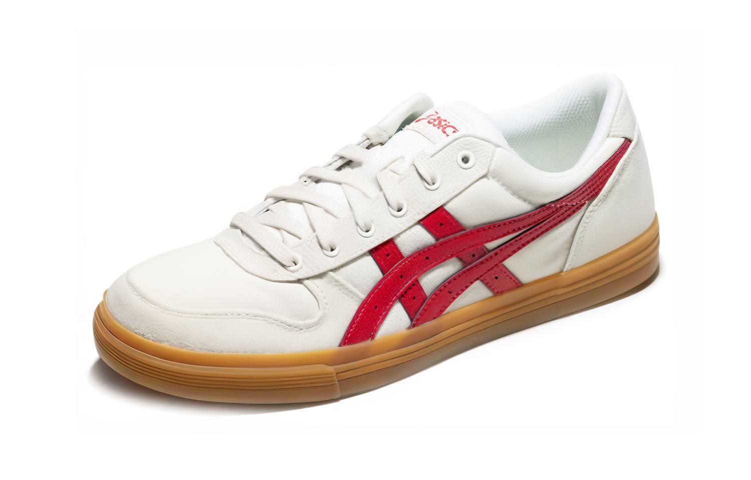 Lookbook ASICS Aaron Schuhe ''Weiß Rot'' 1201A011-101