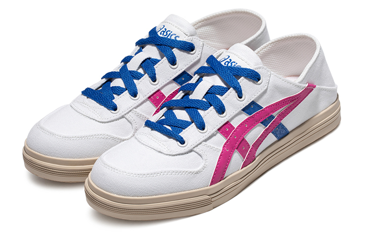 Lookbook ASICS Aaron Slip-On 'Putih Merah Jambu Biru' 1203A234-100