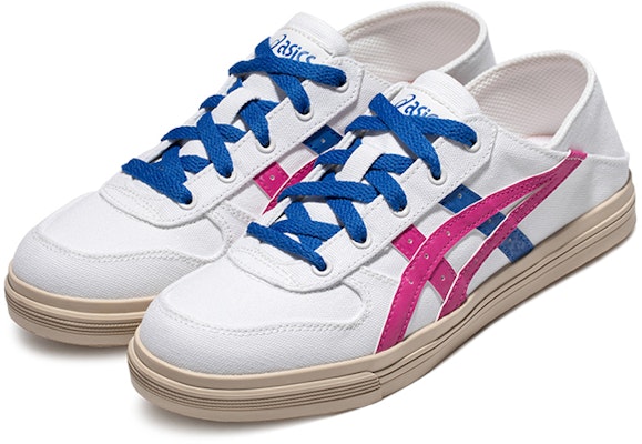 ASICS Aaron Slip-On 'White Pink Blue' 1203A234-100 Lookbook ASICS Aaron Slip-On 'White Pink Blue' 1203A234-100