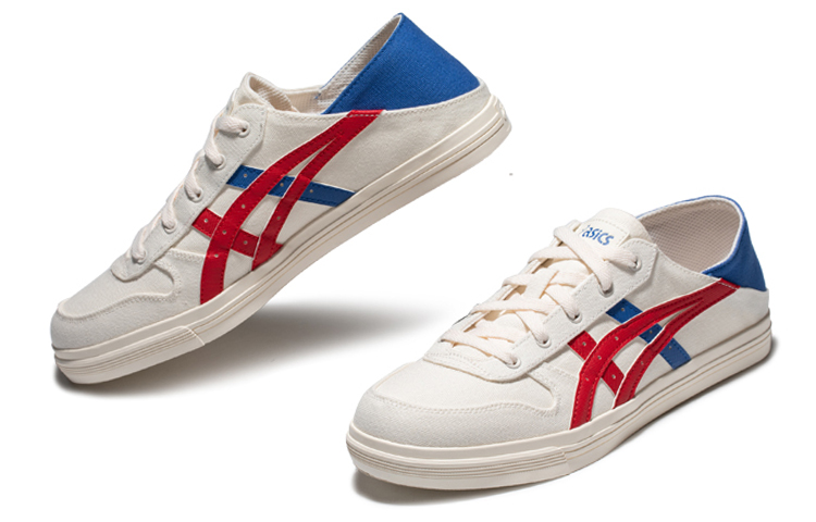 Lookbook 亞瑟士 Aaron 休閒懶人鞋 '白紅藍' 1203A234-101