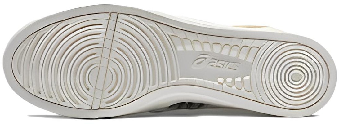 Asics Aaron Slip-On 防滑耐磨 低筒 運動休閒鞋 男女款 白灰 Shop Asics Aaron Slip-On 防滑耐磨 低筒 運動休閒鞋 男女款 白灰