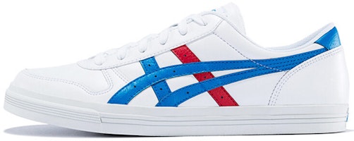 ASICS Aaron Sneaker White/Blue/Red 1203A012-100 ASICS Aaron Sneaker White/Blue/Red 1203A012-100